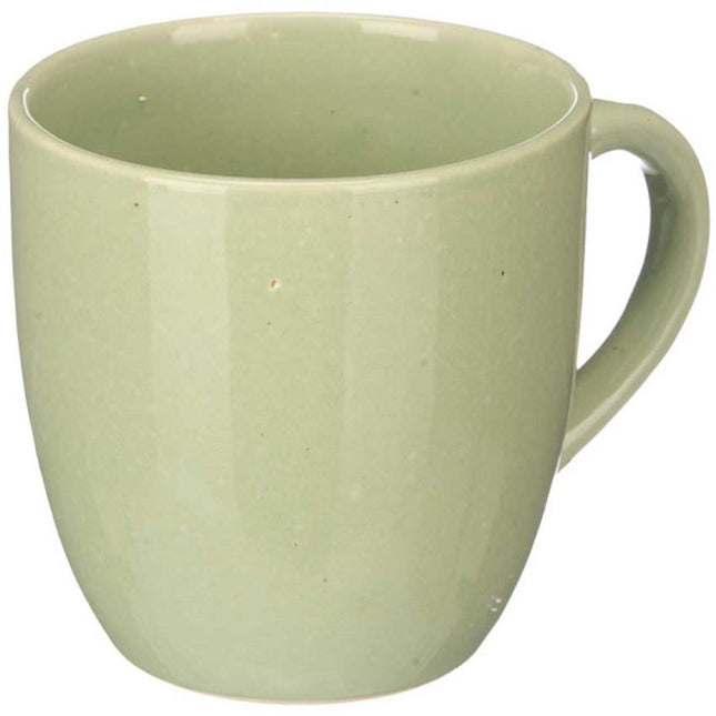 Green Mint Koffiekopjes 150 ml - Set van 6 - Keramieke Espresso Kopjes met Oor - Mokken - Thee en Koffie mokken - Mintgroen - Groen