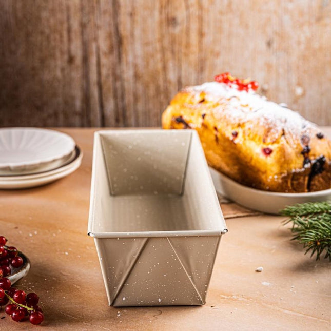 KINGHoff KH-1971 Cakevorm 26x11,5x7,5 cm - Ovenvorm voor Cake en Brood - Antiaanbaklaag - Geschikt voor Bananenbrood, Brownies en Pastei - Ovenbestendig tot 220°C