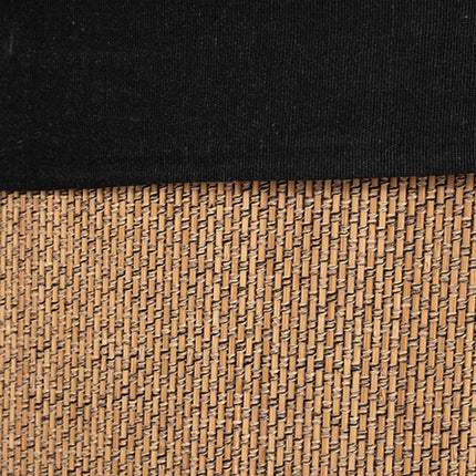 5Five Wasmand - bamboe hout - met deksel - naturel - 50 x 37 x 50 cm - 48 liter - opvouwbaar