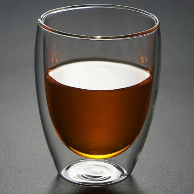 Dubbelwandige theeglazen - Dubbelwandige koffieglazen - 6 stuks - 350 ml - Able & Borret