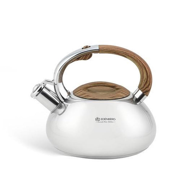 Edënbërg  Classic Line - Luxe Fluitketel - RVS - 2.5 L