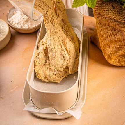 KINGHoff KH-1976 Bakvorm met losse bodem 34,5x15,5x8 cm - Broodvorm voor Hartige taarten, Cheesecake en Paté - Antiaanbaklaag - Ovenbestendig tot 220°C - Bakvorm - Ovenvorm - Cakevorm - Taartvorm -