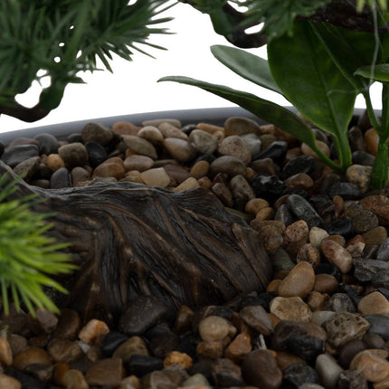 Kunstplant in pot, bonsai, 25 cm
