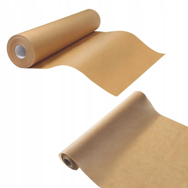 Klausberg Bakpapier Pergamin 50m – 38cm Breed – KB-7904 – Bruin – Voor Airfryer & Oven