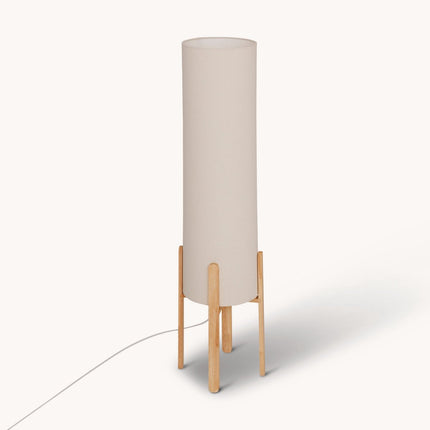 Atmosphera Rafa Vloerlamp - Ø24xH107cm - Beige
