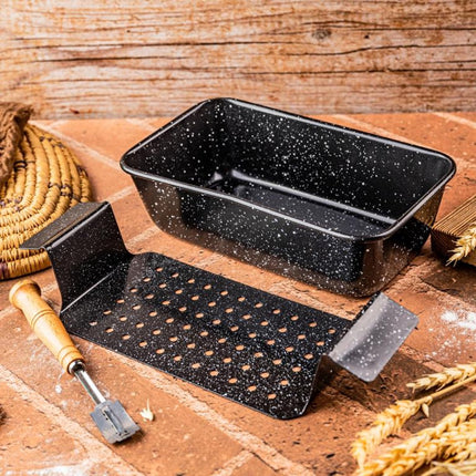 Kinghoff Bakblik 24 cm met Uitneembare Insert - Multifunctioneel Blik voor Brood, Cake, Ovenschotels - Bak Blik - Cakevorm - Bakvorm