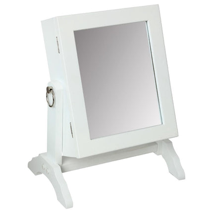 Tafel sieradenkast met spiegel