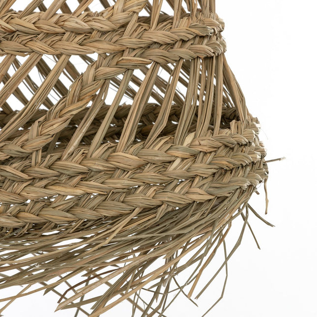Atmosphera Hanglamp Lahys - E27, niet inbegrepen - Ø28xH48cm - Naturel witte ophanging