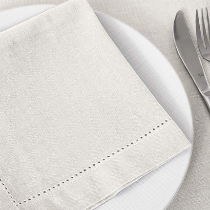 Atmosphera CHAMBRAY servetten 40 x 40 cm 4 stuks