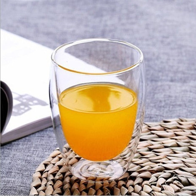 Dubbelwandige Glazen - 350 ml - Set van 6 - Latte Macchiato - Thermoglazen - Theeglazen - Cappuccino Glazen