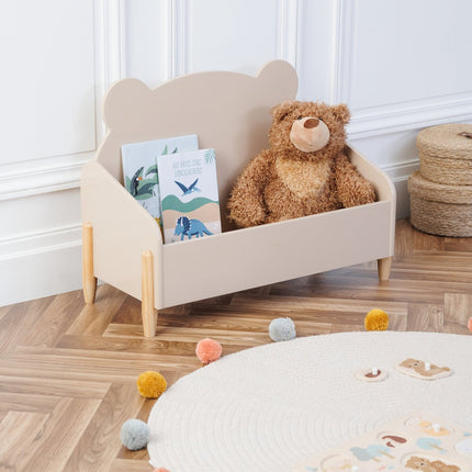 Atmosphera Kids Opbergkist Beer - 61x29x44cm - Bruin