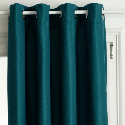 Atmosphera Isa Isolatiegordijn - Eenden blauw - 140 x 260 cm