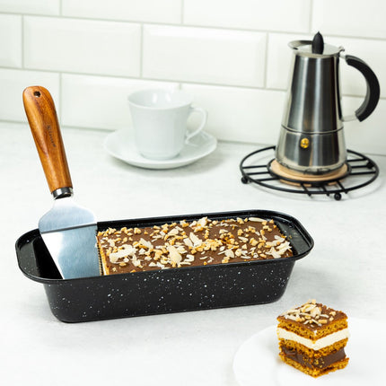 Kinghoff 1549 - Brood / Cake bak vorm - marmer - 30 x 13 x 6 cm