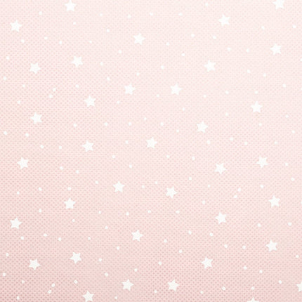 Opbergdoos Vierkant - Sterren, Roze - (29x29x29cm)