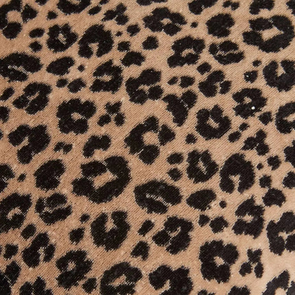 Lynra Sierkussen 40x40 cm - Polyester Kussen Luipaardprint - Opdruk Dierprint voor Bank of Stoel - Luipaardprint - Tijgerprint -