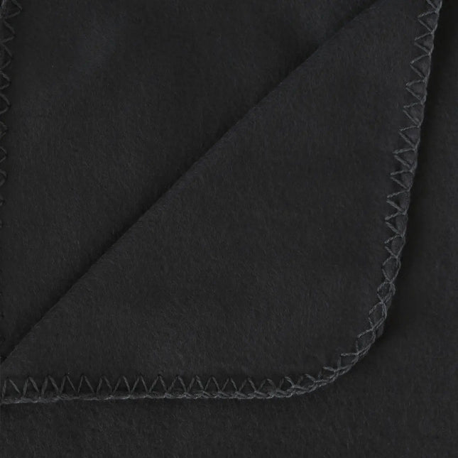 Atmoshera - Plaid - Fleece - Donkergrijs - 125 x 150 cm