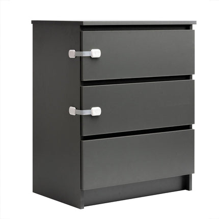 SIPO Strap Lock 6-delig - Verstelbaar Veiligheidsslot voor Laden en Kasten - Zelfklevende Meubelbeveiliging tegen Kinderen - Kastsloten -