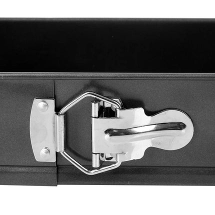 5five Taarten bakvorm/springvorm - metaal - zwart - 31 cm - 1,9 L - taarten bakken