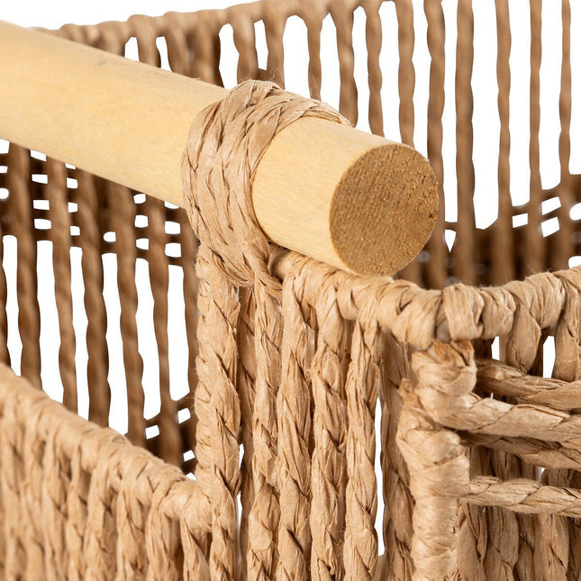 Atmosphera Eugène opbergmanden - Set van 3 stuks - 26/31/36cm - Beige