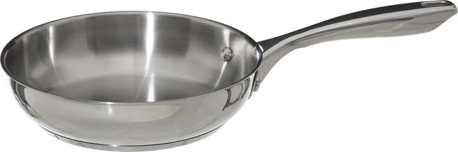 Secret de Gourmet - Koekenpan - Alle kookplaten/warmtebronnen geschikt - zilver - Dia 20 cm