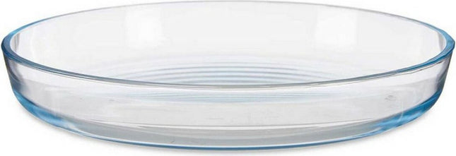 Ovenschaal Transparant Borosilicaatglas (31,5 x 5 x 31,5 cm)