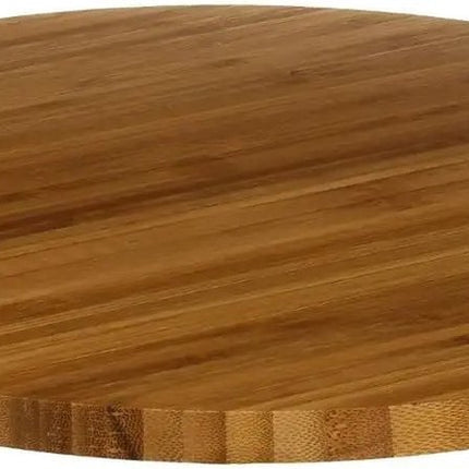 Secret de Gourmet Hapjes serveer draaiplateau - Bamboe - D35 cm