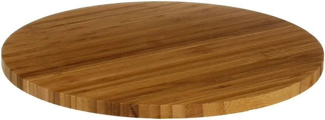 Secret de Gourmet Hapjes serveer draaiplateau - Bamboe - D35 cm