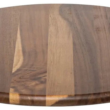 Secret de Gourmet Hapjes serveer draaiplateau - Acaia hout - D50 cm - Tapas/kaas/voedsel