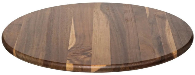 Secret de Gourmet Hapjes serveer draaiplateau - Acaia hout - D50 cm - Tapas/kaas/voedsel