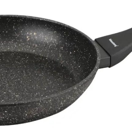 Klausberg KB-7988 Marmeren Koekenpan 24 cm – Anti-aanbak, Inductiegeschikt, Lichtgewicht & Krasvast