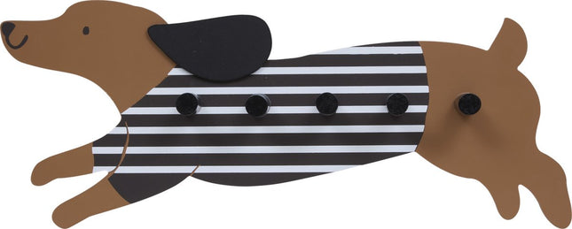 Atmosphera Kids Kapstok met 5 haken - 50x20x6cm - Multi