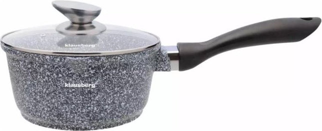 Klausberg 7527 - Steelpan - 16 cm - 1,3 L - marmeren coating
