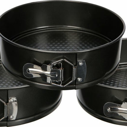 Secret de Gourmet springvorm set - 3 delig - 22, 24 en 26 cm, anti-aanbaklaag