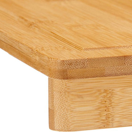 Bamboe snijplank met rand, 43 x 33 x 4,3 cm