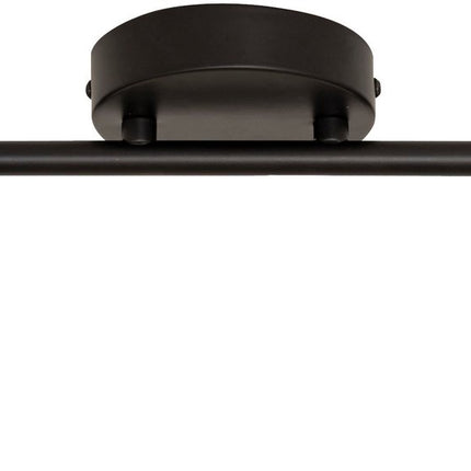 Atmosphera Vico Plafondlamp - 28x10x17cm - Zwart