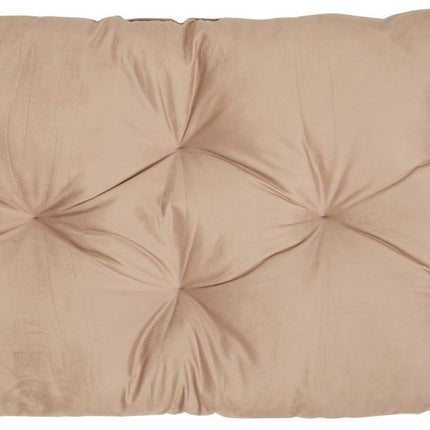 Atmosphera Tigris Fluwelen Vloermatras - 60x120xH8cm - Beige
