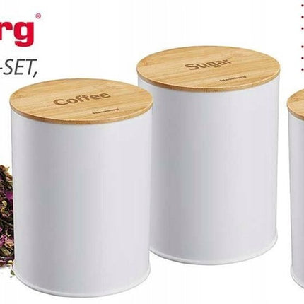 Klausberg 7491 - opslag bussen - koffie - thee - suiker - wit