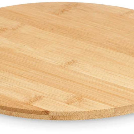Kinvara Roterende Ronde Bamboe Snijplank d: 30cm