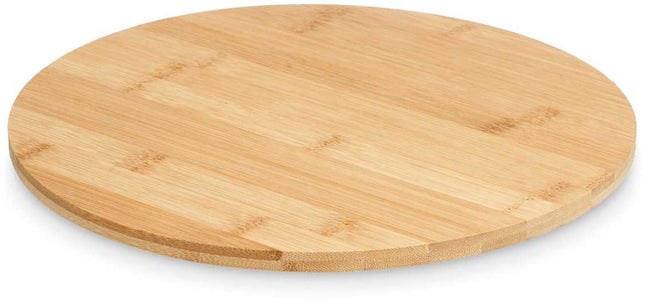Kinvara Roterende Ronde Bamboe Snijplank d: 30cm