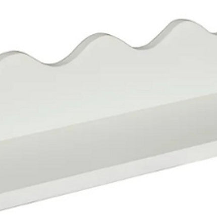 Atmosphera Golvende Wandplank Salina - 53x15x15cm - Wit