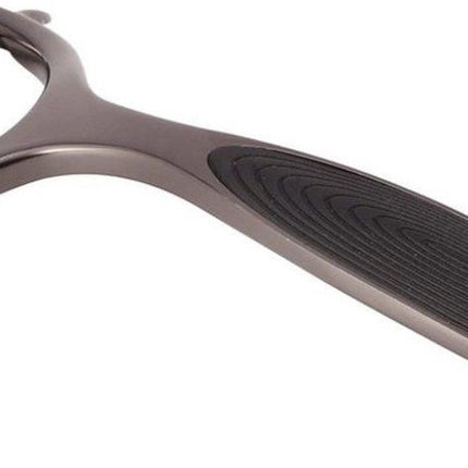 KINGHOFF dunschiller voor groenten en fruit met ergonomische antisliphandgreep en siliconen inzetstuk.