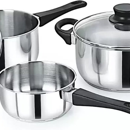 Kadirelli Pannenset - 5-delig - Kookpan - Steelpan - Sauspan