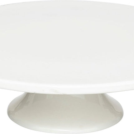 Secret de Gourmet Taartstandaard/Taartplateau - Ø28xH9cm - Wit