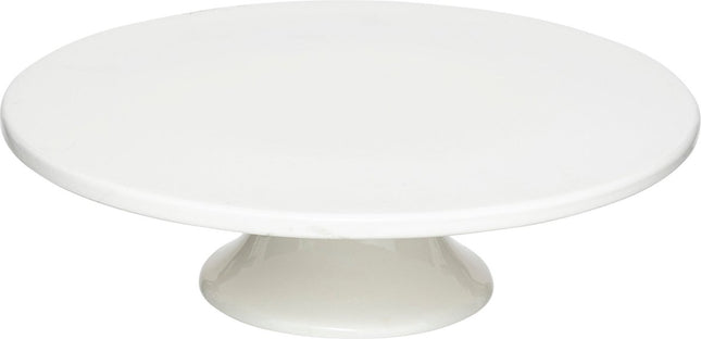 Secret de Gourmet Taartstandaard/Taartplateau - Ø28xH9cm - Wit