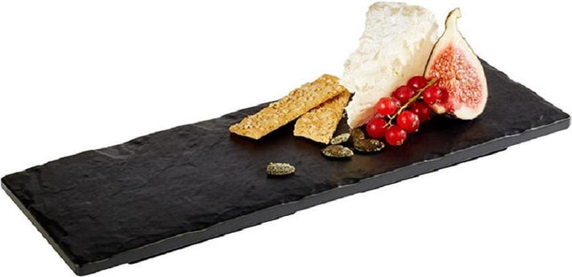 Sushi / snack tray leisteen 10x30 cm.