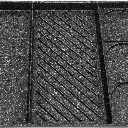 Kinghoff grillpan KH-1420 - 42x27 cm - marble coating - inductie