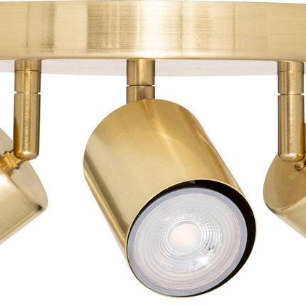 Atmosphera Vico Plafondlamp - Ø20xH14cm - Goud
