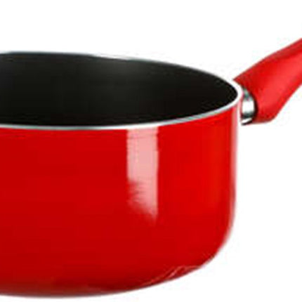 5Five - Steelpan/sauspan - Inductie - aluminium - rood/zwart - D20 cm