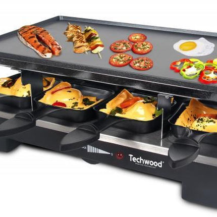 Techwood 1408F - Gourmetset 2-in-1 - 8 Pannetjes
