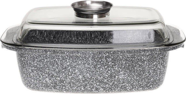 Klausberg KB-7365 Braadpan - met deksel - 4,5L - gietijzer